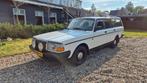 Volvo 240 2.3 Polar U9 1992 Wit, Auto's, Dakrails, 4 cilinders, Wit, Origineel Nederlands