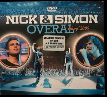 Nick & Simon Overal Ahoy 2009 Dvd en Cd beschikbaar voor biedingen