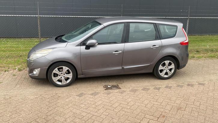 Renault Grand Scenic 1.4 TCE 5P 2009 Grijs, Auto's, Renault, Grand Scenic, ABS, Airbags, Airconditioning, Alarm, Bluetooth, Climate control