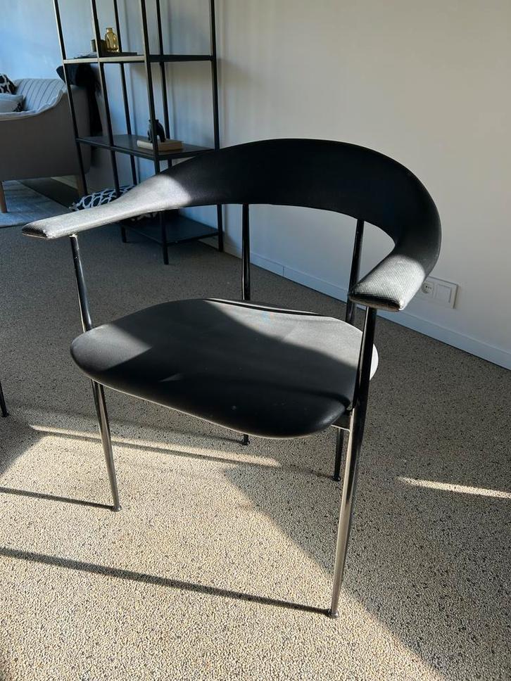 Cassina LC7 variant – Le Corbusier pp stuk., Huis en Inrichting, Stoelen, Gebruikt, Vijf, Zes of meer stoelen, Overige materialen