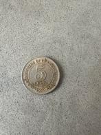 5 Cent 1950 King George VI, Ophalen of Verzenden, 5 cent, Losse munt