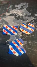 Sleutelhanger -Friese vlag, Provincie of Pompeblêd, Verzenden, Overige materialen, Nederland
