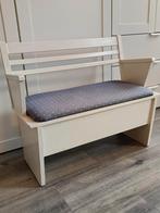 Houten vintage kinderbankje met opbergruimte, Ophalen, Gebruikt, Overige typen