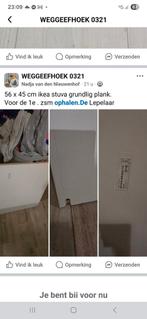 Ikea stuva grundlig plank gratis. Ophalen in Dronten., Ophalen, Zo goed als nieuw