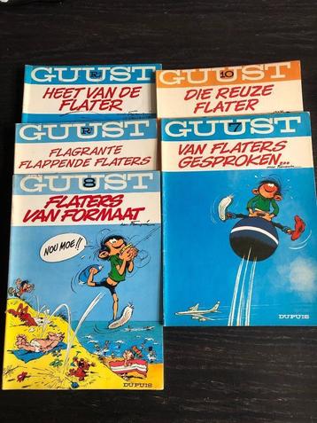 5x Guust Flater, strips, stripboek, stripboeken beschikbaar voor biedingen