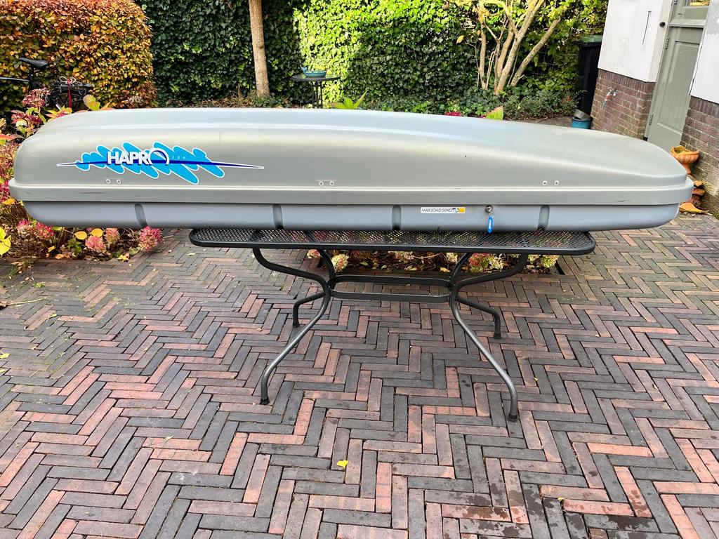 Skikoffer / dakkoffer Hapro, Auto diversen, Dakkoffers, Ophalen, Gebruikt