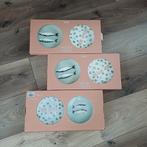 Gusta borden sets 3 stuks, Huis en Inrichting, Ophalen of Verzenden, Nieuw, Overige stijlen, Bord(en)