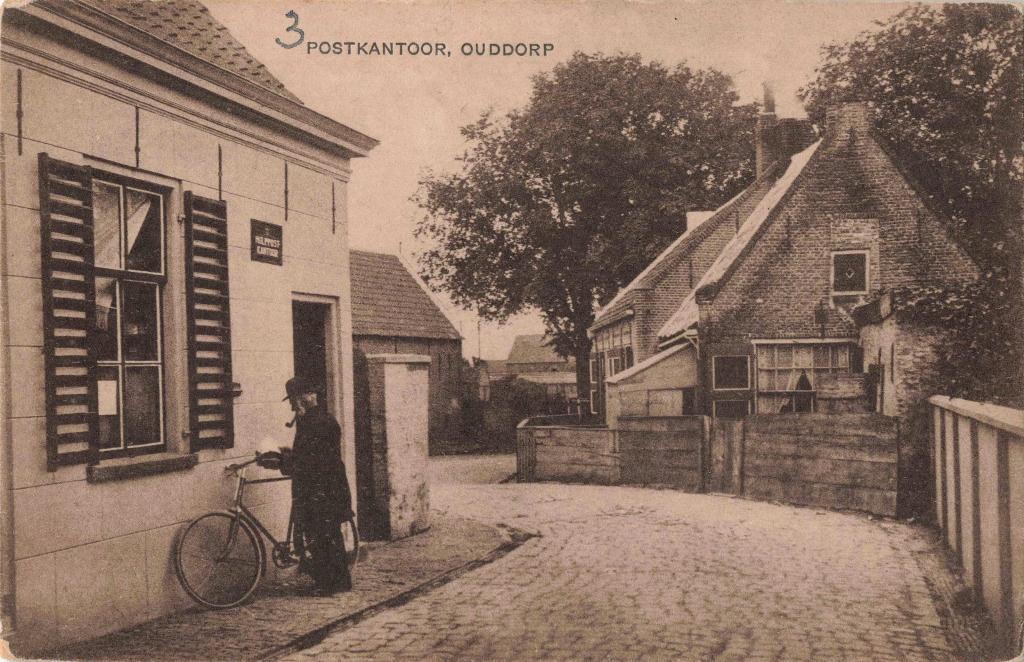 Ouddorp Postkantoor B3206, Ophalen, 1920 tot 1940, Gelopen, Zuid-Holland