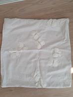 Kussenhoes crème kleurig met vlinders, Ophalen of Verzenden, Nieuw, Beige, Vierkant
