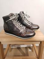 Replay zilveren leren gympen met studs maat 38, Overige kleuren, Replay, Ophalen of Verzenden, Sneakers of Gympen