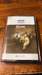 Sailor muziek cassette Trouble 10 tracks dolby 1975, Cd's en Dvd's, Cassettebandjes, Gebruikt, Ducoso, 1 bandje, Ophalen of Verzenden