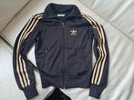 ADIDAS zwart/goud vest maat XS 34, Kleding | Dames, Adidas, Zwart, Ophalen of Verzenden, Zo goed als nieuw