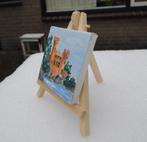 Schilderijtje Kasteel, Ophalen of Verzenden
