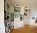 IP20 wandmeubel wit, opgebouwd uit verschillende delen, Huis en Inrichting, Ophalen, Gebruikt, 200 cm of meer, Met deur(en)