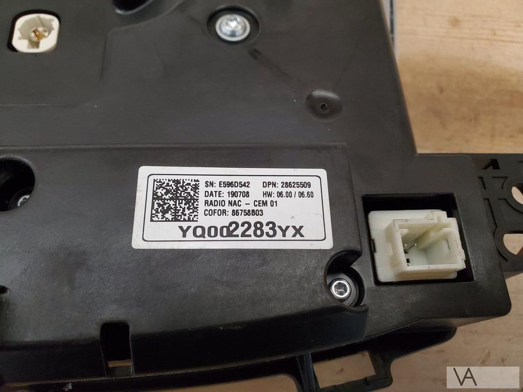 Opel Grandland X / Crossland X navigatie display YQ002283YX, Ophalen of Verzenden, Gebruikt, Opel