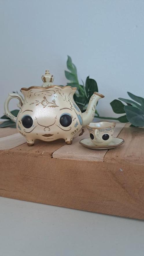 Funko pop Potts belle en het beest, Verzamelen, Poppetjes en Figuurtjes, Zo goed als nieuw, Ophalen of Verzenden