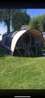 5 persoons katoenen tent tunneltent, Caravans en Kamperen, Tenten, Ophalen of Verzenden, Zo goed als nieuw