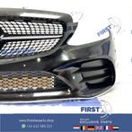 W205 C205 FACELIFT AMG VOORBUMPER + GT GRIL Mercedes C Klass, Auto-onderdelen, Carrosserie en Plaatwerk, Gebruikt, Voor, Mercedes-Benz