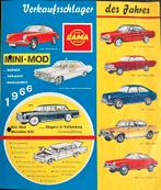 Oude GAMA modelauto folder uit 1966, Ophalen of Verzenden, Zo goed als nieuw, Auto, Gama