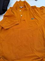 Lacoste Polo Oranje Maat M - Zo Goed Als Nieuw!, Ophalen of Verzenden, Zo goed als nieuw, Maat 48/50 (M), Oranje