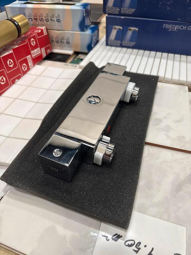 Hot Bath Douchemengkraan - Thermostatisch, Doe-het-zelf en Verbouw, Sanitair, Nieuw, Douche, Chroom, Ophalen