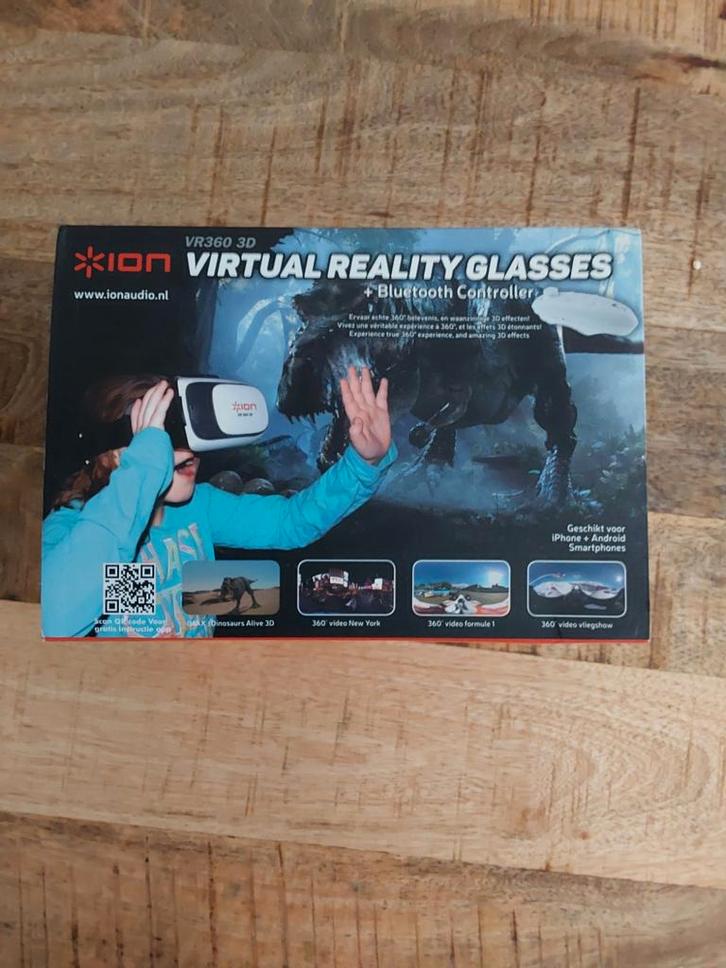 VR Bril - Virtual Reality Glasses, Spelcomputers en Games, Virtual Reality, Nieuw, Telefoon, VR-bril, Ophalen of Verzenden