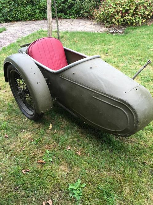 Zijspan voor aan een oldtimer motorfiets, Motoren, Onderdelen | Oldtimers, Gebruikt, Ophalen