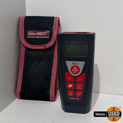 Leica Disto A2 Afstandsmeter incl. Hoes, Telecommunicatie, Overige Telecommunicatie, Gebruikt, Ophalen of Verzenden