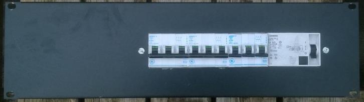 Aansluitpaneel 19 inch automatische zekering, 3-fase 32 A, Muziek en Instrumenten, Kabels en Stekkers, Gebruikt, Apparatuur, Ophalen of Verzenden