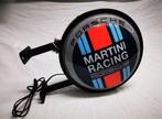 Wand Lamp (Led) “Porsche Martini Racing” Diameter 30 cm, Nieuw, Wand Lamp, Metaal, Ophalen of Verzenden
