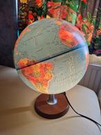 @D:Wereldbollamp 45cm hoog, 30cm breed, ophalen Castricum, Ophalen, Zo goed als nieuw, Minder dan 50 cm