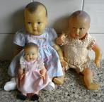 Oud popje celluloid. Drie stuks pop celluloid, ECHT SCHATJES, Verzamelen, Poppen, Ophalen of Verzenden, Gebruikt, Pop