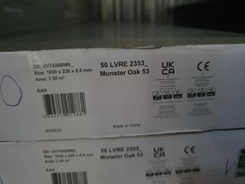 Verschillende soorten Clic PVC COREtec (rest) beschikbaar voor biedingen