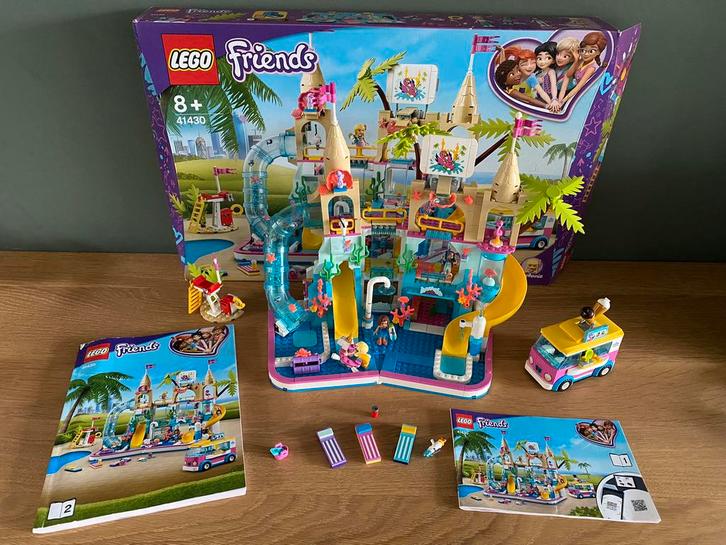 Lego friends zwembad 41430, Kinderen en Baby's, Speelgoed | Duplo en Lego, Zo goed als nieuw, Ophalen of Verzenden