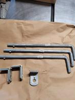 3xset grondpen voor tuindeur of poort 40 cm, Tuin en Terras, Ophalen of Verzenden