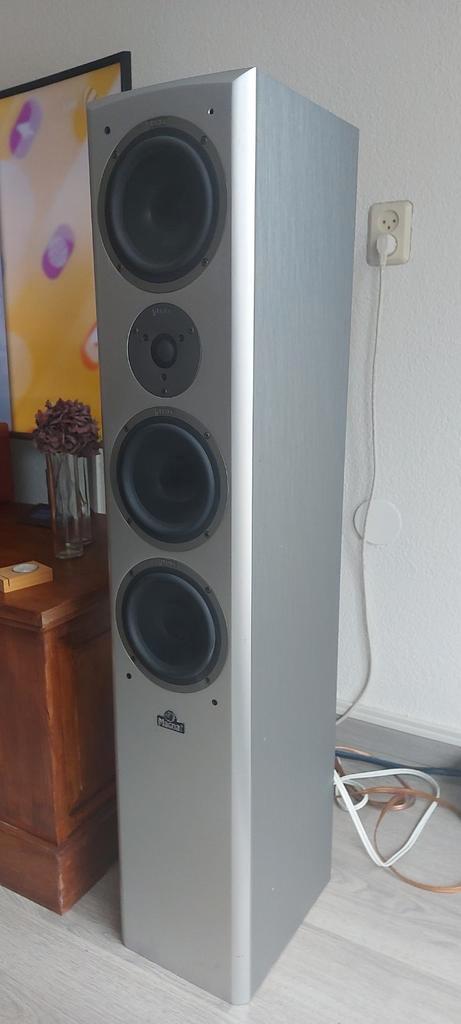 Magnat vector 77 luidsprekers, Audio, Tv en Foto, Luidsprekers, Zo goed als nieuw, Front, Rear of Stereo speakers, 120 watt of meer