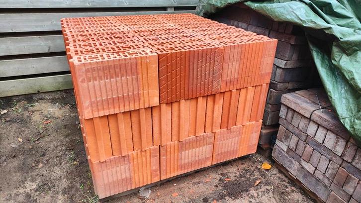 Porotherm PL25 Lijmblokken - 90 stuks, Doe-het-zelf en Verbouw, Metselstenen, Nieuw, Bakstenen, Ophalen