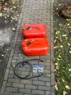 2 keer benzine tank boot 25L, Ophalen of Verzenden