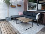 Loungebank set, Tuin en Terras, Ophalen, Gebruikt, Hardhout, 3 zitplaatsen