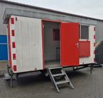 Mooie snelverkeer schaftwagen/werkplek/schaftkeet/keet, Ophalen