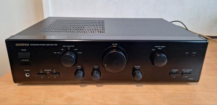 Onkyo A-9210 Stereo Versterker met Phono Ingang, Audio, Tv en Foto, Versterkers en Receivers, Gebruikt, Stereo, Onkyo, Ophalen of Verzenden