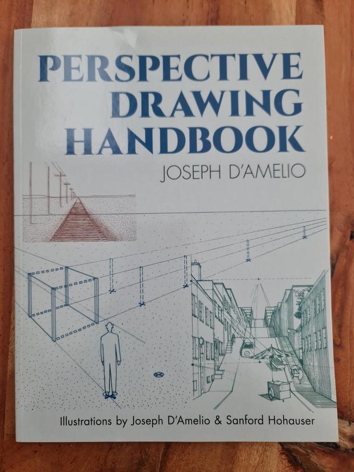 Perspective Drawing Handbook - Joseph D'Amelio, Boeken, Kunst en Cultuur | Beeldend, Zo goed als nieuw, Schilder- en Tekenkunst