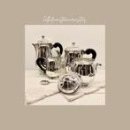 Art Deco Ercuis Theeservies, circa 1930, Ophalen of Verzenden, Zilver