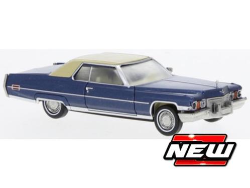 Cadillac COUPE DEVILLE 1972, Hobby en Vrije tijd, Modelauto's | 1:87, Nieuw, Auto, Brekina, Ophalen of Verzenden