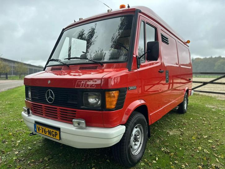 Mercedes Benz 310D Brandweerbus Automaat !!, Caravans en Kamperen, Campers, Bedrijf, Buscamper of Camperbus, Mercedes-Benz, Mercedes