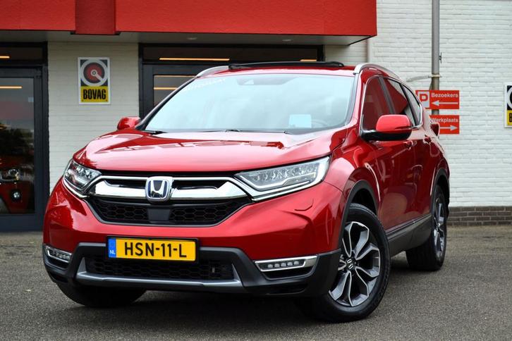 Honda CR-V 2.0 Hybrid AWD Executive Automaat, Pano dak, Navi, Auto's, Honda, Bedrijf, Te koop, CR-V, 4x4, ABS, Achteruitrijcamera
