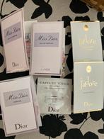 Dior proefjes parfum oogcreme set nieuw, Ophalen of Verzenden, Nieuw