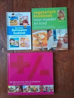 3 boeken voor koken met en voor kinderen en babies, Ophalen of Verzenden, Gelezen, Vegetarisch