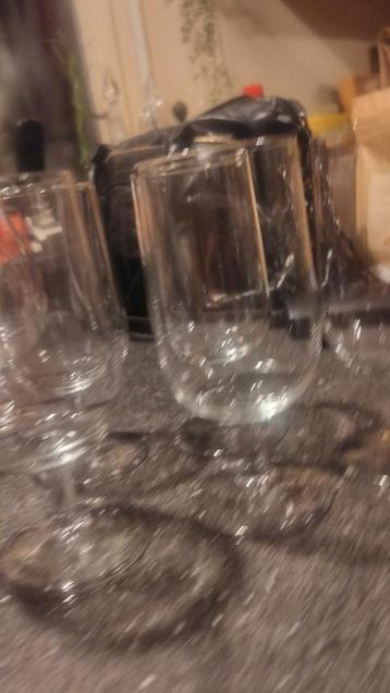 Set van 7 Bierglazen beschikbaar voor biedingen