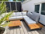 tuinbank loungebank tuinset buitenbank zithoek, Ophalen of Verzenden, Zo goed als nieuw